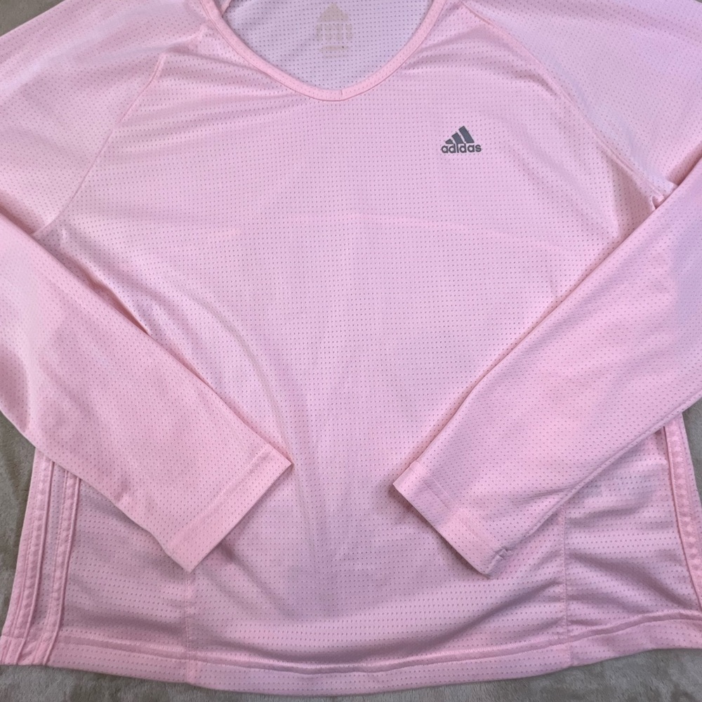 Adidas Soft Pink Athletic Top